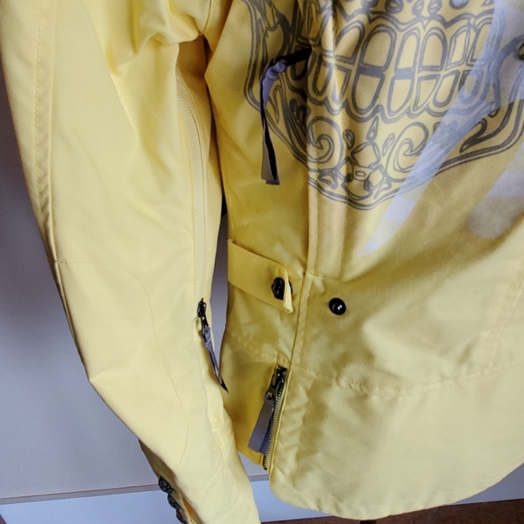 NWOT Yellow HARLEY DAVIDSON Riding Jacket - Picture 4 of 8